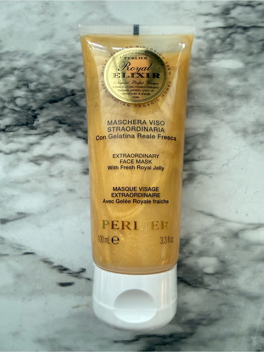 NWT Perlier Royal Elixir Extraordinary Face Mask with Fresh Royal Jelly